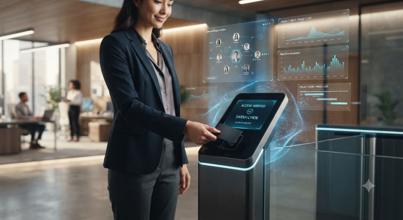 NFC terminal u radnom okruženju